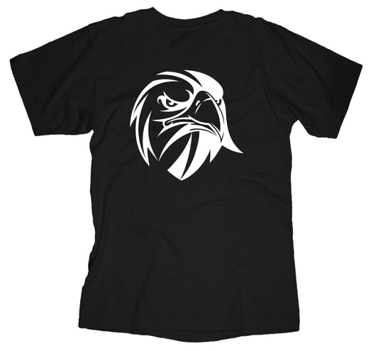 Eagle's Head Design Black t-shirt