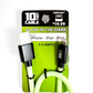 USB iPhone Charger Neon Green 10 foot Cable