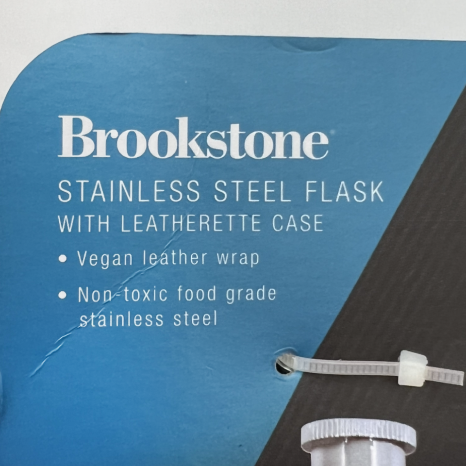 Brookstone Stainless Steel Flask