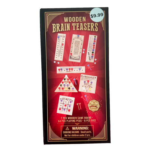 Wooden Brain Teaser Game