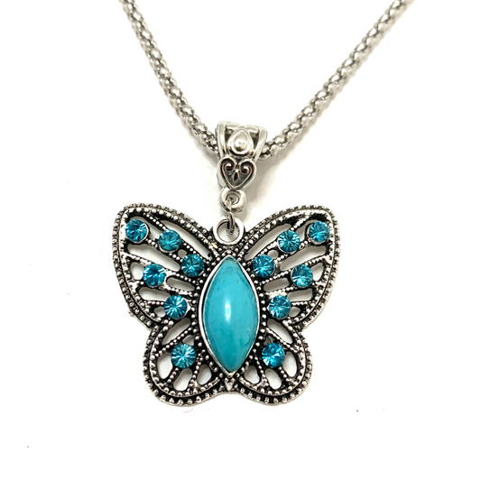 Butterfly Fashion Necklace